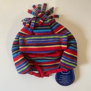 JOJO MAMAN BEBE Baby boys fleece winter hat 0-12 Months New With Tag